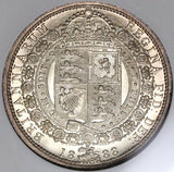 1888 NGC MS 64 Victoria 1/2 Crown Great Britain Gem Silver Coin POP 12/4 (22012802C)