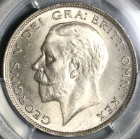 1929 PCGS MS 64 1/2 Crown George V Great Britain Silver Coin (21080101D)