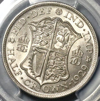 1929 PCGS MS 64 1/2 Crown George V Great Britain Silver Coin (21080101D)