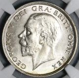 1931 NGC MS 64 1/2 Crown George V Great Britain Silver Coin (21080102D)