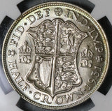 1931 NGC MS 64 1/2 Crown George V Great Britain Silver Coin (21080102D)