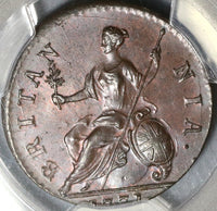 1771 PCGS MS 64 George III 1/2 Penny Great Britain Mint State Colonial Coin (17091201D)