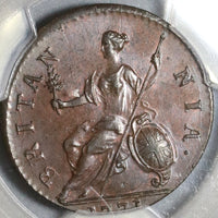 1771 PCGS MS 64 George III 1/2 Penny Great Britain Mint State Colonial Coin (17091201D)