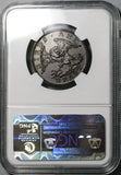 1790s NGC MS 64 Lion Eagle Middlesex Pidcock's 1/2 Penny Conder Token Coin D&H 414 (23031102C)