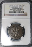 1790s NGC MS 62 Sims 1/2 Penny Garrick Conder Middlesex Tragic Comic Masks DH 478a (22020403C)