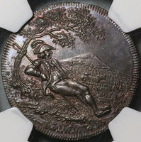 1795 NGC MS 63 Spence Press Gang 1/2 Penny Conder Middlesex DH 337 Coin (22021202C)