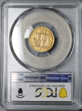 1877 PCGS AU Victoria 1/2 Sovereign Gold Great Britain Die 157 Coin (23051301D)