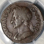 1674 PCGS VF 35 Charles II Farthing Great Britain England 1/4 Penny Coin (19100602R)