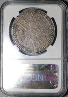 1662 NGC VF 20 Charles II Crown England Great Britain No Edge Year Coin (19091502C)