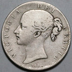 1844 Victoria Crown Great Britain Silver Cinquefoil Stops 94K Minted Coin (22100401S)