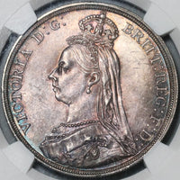 1887 NGC MS 63 Victoria Crown Great Britain Silver St. George Coin (21022103C)