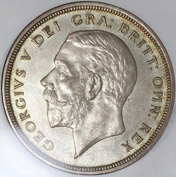 1927 NGC PF 62 George V Crown Great Britain Proof Wreath