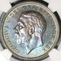 1927 NGC PF 65  Wreath Crown George V Great Britain Proof Coin 15k (16011702D)