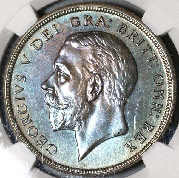 1927 NGC PF 65  Wreath Crown George V Great Britain Proof Coin 15k (16011702D)