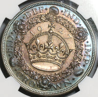 1927 NGC PF 65  Wreath Crown George V Great Britain Proof Coin 15k (16011702D)
