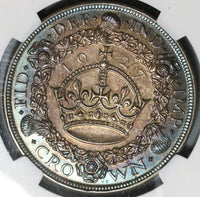 1927 NGC PF 65  Wreath Crown George V Great Britain Proof Coin 15k (16011702D)