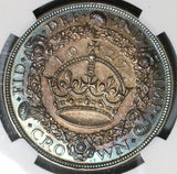 1927 NGC PF 65  Wreath Crown George V Great Britain Proof Coin 15k (16011702D)