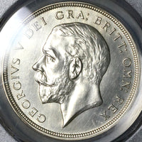 1927 PCGS PR 64 George V Crown Great Britain Proof Wreath Silver Coin (23020501C)