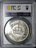 1927 PCGS PR 64 George V Crown Great Britain Proof Wreath Silver Coin (23020501C)