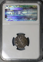 1279 NGC VF 30 England Britain Edward I Silver Penny Canterbury Coin (22052501C)