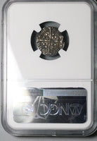 1422 NGC XF 40 Henry VI Penny England Great Britain Hammered Calais Mint Silver Coin (23012301C)