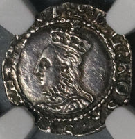 1601 NGC VF 35 Elizabeth I Penny Great Britain England Silver Coin POP 1/0 (21091402C)