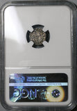 1601 NGC VF 35 Elizabeth I Penny Great Britain England Silver Coin POP 1/0 (21091402C)