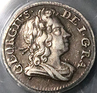 1718 PCGS XF 40 George I Penny Pence Great Britain Silver Coin (22120301C)