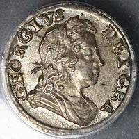 1726 PCGS MS 62 George I Penny Pence Great Britain Silver Coin POP 1/0 (22080301C)