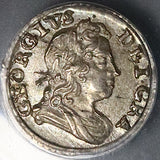 1726 PCGS MS 62 George I Penny Pence Great Britain Silver Coin POP 1/0 (22080301C)