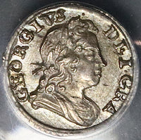 1726 PCGS MS 62 George I Penny Pence Great Britain Silver Coin POP 1/0 (22080301C)