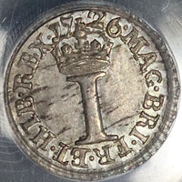 1726 PCGS MS 62 George I Penny Pence Great Britain Silver Coin POP 1/0 (22080301C)