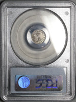 1726 PCGS MS 62 George I Penny Pence Great Britain Silver Coin POP 1/0 (22080301C)