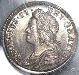 1746 PCGS MS 66 George II Penny Great Britain Silver Overdate OGH Mint State Coin (19112402C)