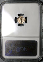 1757 NGC MS 63 George II Silver Penny Great Britain Coin POP 1/0 (20091903C)