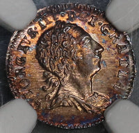 1776 NGC MS 63 George III Penny Great Britain Silver Coin (17011705D)