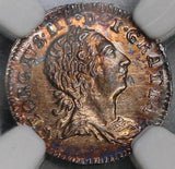 1776 NGC MS 63 George III Penny Great Britain Silver Coin (17011705D)