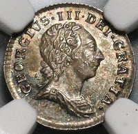 1786 NGC MS 63 George III Penny Great Britain Silver Coin (20100201D)