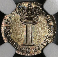 1786 NGC MS 63 George III Penny Great Britain Silver Coin (20100201D)