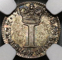 1786 NGC MS 63 George III Penny Great Britain Silver Coin (20100201D)