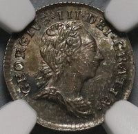 1786 NGC MS 63 George III Penny Great Britain Silver Coin (20100201D)