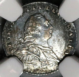1792 NGC XF 40 George III Great Britain Penny Wire Money Silver Coin (19121902C)