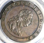 1797 PCGS MS 63 George III Penny Cartwheel Soho Great Britain Coin (23021103C)