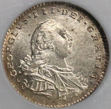 1800 MS 64 George III Maundy Penny Great Britain Silver Pence Coin (21092303C)