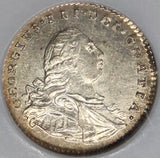 1800 MS 64 George III Maundy Penny Great Britain Silver Pence Coin (21092303C)