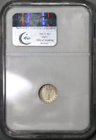 1800 MS 64 George III Maundy Penny Great Britain Silver Pence Coin (21092303C)