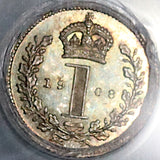 1908 PCGS PL 65 Edward VII Penny Maundy Proof Like Great Britain Coin (20021803C)