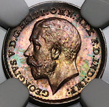1920 NGC MS 65 George V 1 Pence Maundy Penny Mint State Great Britain Coin (22021301C)