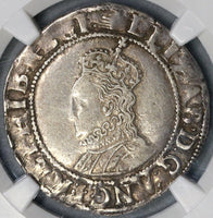 1590 Elizabeth I Shilling Great Britain Silver Coin NGC VF 30 (19072302C)