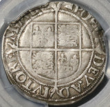 1594 PCGS F 15  Elizabeth I Shilling Great Britain Hammered Silver Coin (20082801C)